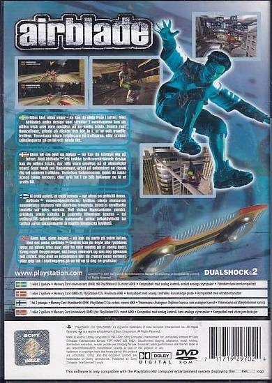 AirBlade - PS2 (Genbrug)